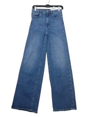 Guess Mid Rise Flare Bareback Jeans 28 No Back Pockets